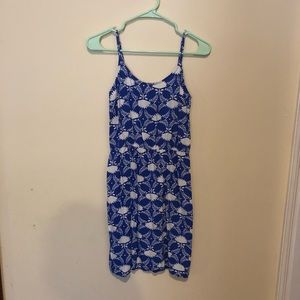 Blue Patterned Old Navy Dress